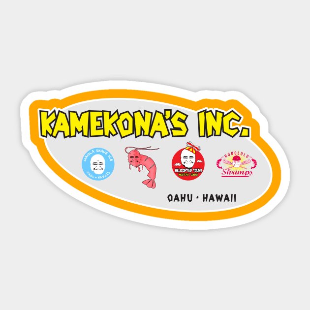 KAMEKONA'S INC Sticker by fozzilized